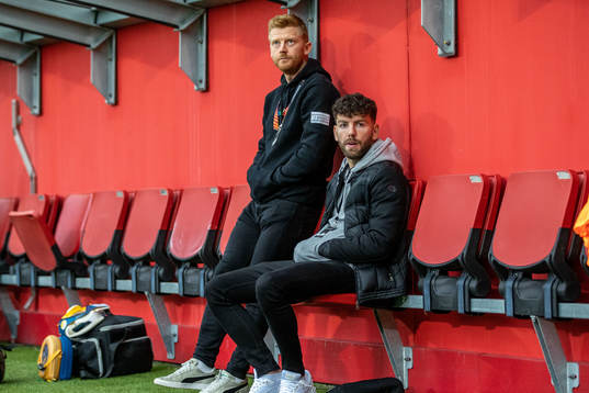 Malmö FFs Anders Christiansen och Erdal Rakip