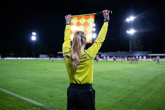 Assisterande domare Viktoria Månsson