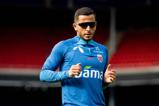 Omar Elabdellaoui of the Norwegian national football team
