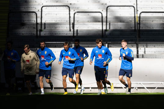 Ludwig Augustinsson, Victor Nilsson Lindelöf and Patrik Wålemark