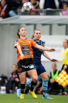 Kristianstads Delaney Baie Pridham och Djurgårdens Ebba Hed