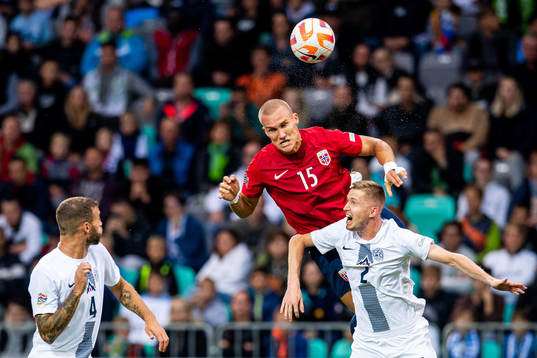 Leo Skiri Østigård of Norway and Zan Karicnik of Slovenia