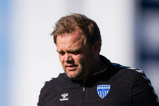 Aleksander Olsen, head coach of Kolbotn, ahead of the Toppserien football match between Kolbotn and LSK Kvinner on September 25, 2022 in Oslo.