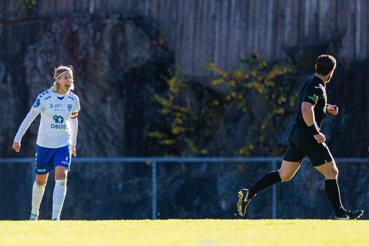 Lena Soleng Hansen of Kolbotn reacts