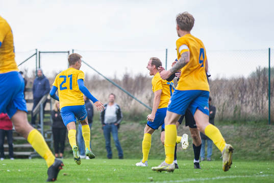 Klagshamns Jesper Bengtsson jublar