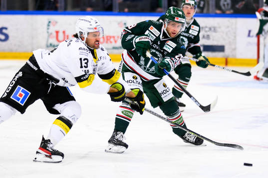 Västerås Trevor Cheek och Tingsryds William Fransson