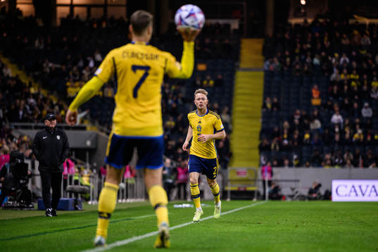 Viktor Claesson and Joel Andersson of Sweden