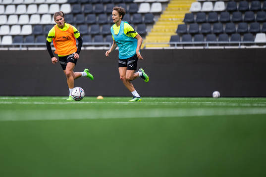 Mille Gejl Jensen and Aivi Luik