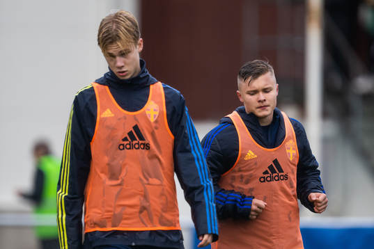 Sveriges Theo Bergvall och Vincent Sundberg