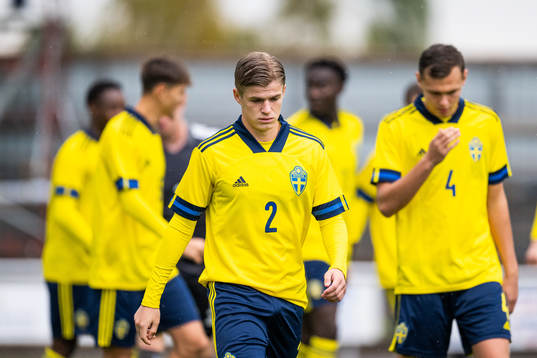 Sveriges Felix Eriksson inför