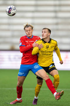 Helsingborgs Elmar Lindkvist och Elfsborgs Jacob Ondrejka