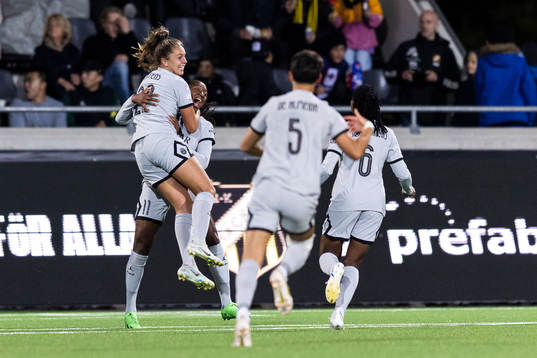 Lieke Martens of Paris celebrates