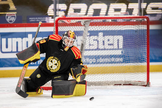 Brynäs målvakt Klara Peslarova