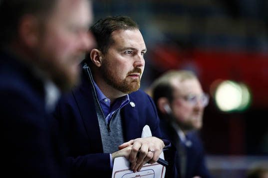 Linköpings assisterande tränare Gereon Dahlgren