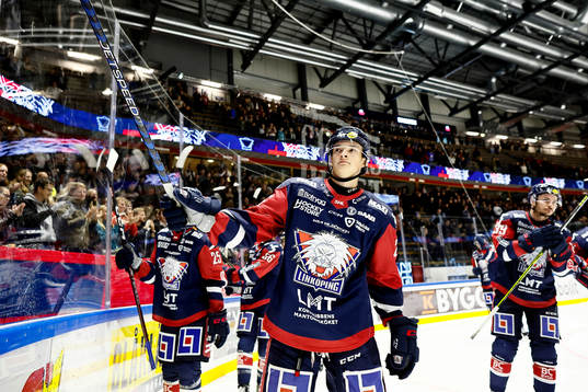 Linköpings Fabian Wagner jublar