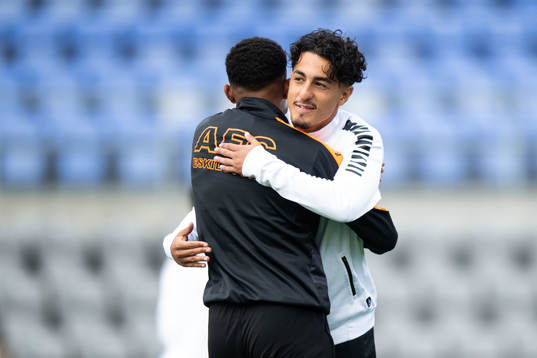 AFC Eskilstunas Joel Berhane och Örebros Elias Barsoum
