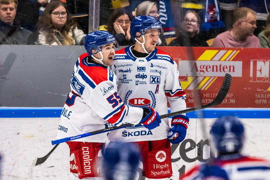 Oskarshamns David Quenneville och Oskarshamns Patrik