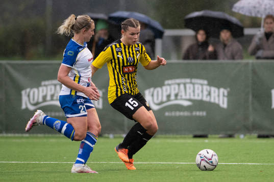 Onsalas Elisabeth Pattersson och Häckens Elin Flakberg
