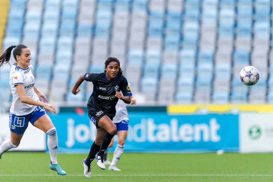 IFK Norrköpings Selma Cajlakovic och Växjös Dessislava Dupuy