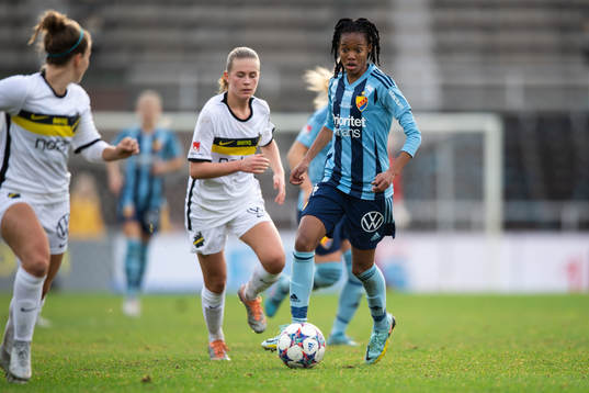 Djurgårdens Linda Maserame Motlhalo