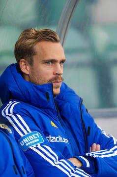 GIF Sundsvalls Pontus Engblom på bänken