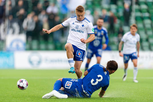 IFK Norrköpings Jacob Ortmark och GIF Sundsvalls Forrest