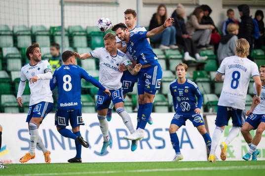 IFK Norrköpings Christoffer Nyman, Marco Lund Nielsen,