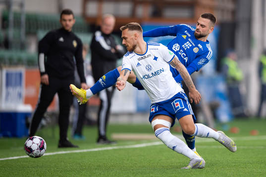 GIF Sundsvalls Peter Makrillos och IFK Norrköpings Linus