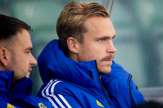 GIF Sundsvalls Pontus Engblom på bänken