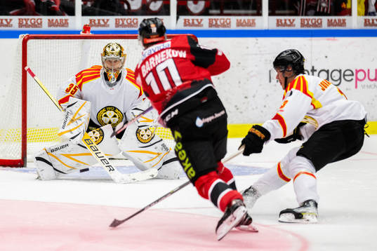 Malmö Redhawks William Von Barnekow gör 6-4 mot Brynäs