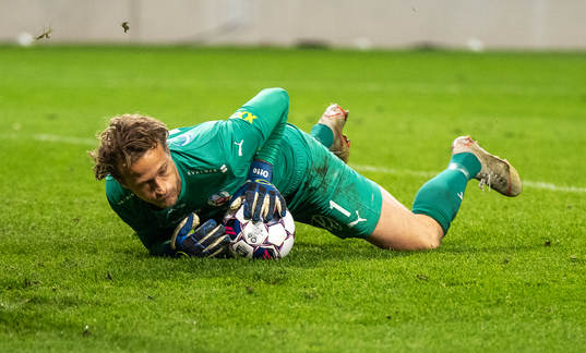 Helsingborgs målvakt Anders Lindegaard