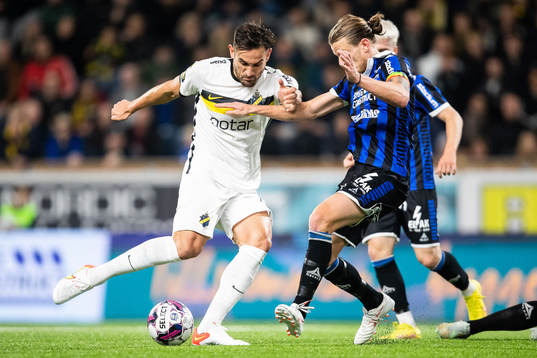 AIKs Sotirios Papagiannopoulos och Sirius Tim Björkström