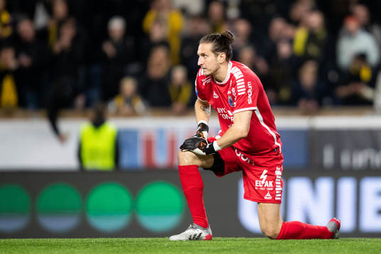 Sirius målvakt David Mitov Nilsson