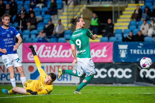 Jönköpings Södras Edin Hamidovic sätter 1-3