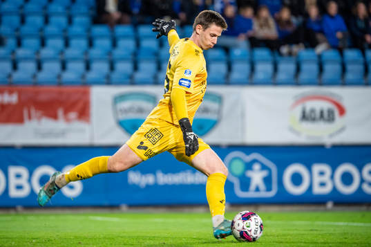 Trelleborgs målvakt Andreas Beck Larsen