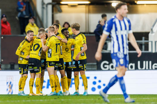 Elfsborgs spelare jublar