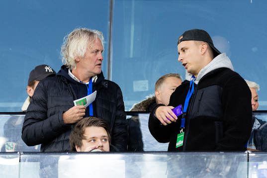 IFK Göteborgs chefsscout Stig Thorbjörnsen och sportsliga assistent David Vukovic