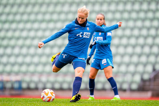 Julie Blakstad of the Norwegian women's national football