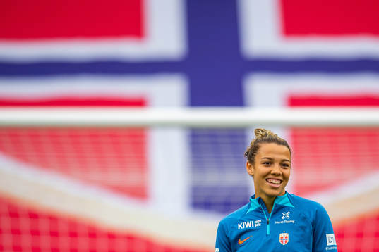 Celin Bizet Ildhusøy of the Norwegian women's national football team
