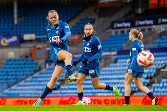 Frida Maanum of the Norwegian women's national football team