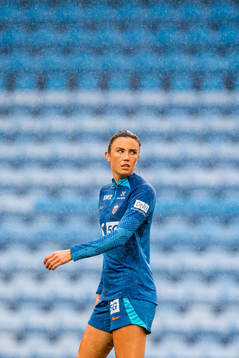 Ingrid Syrstad Engen of the Norwegian women's national football team