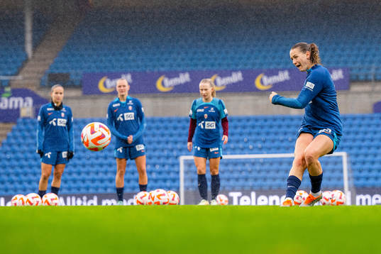 Elisabeth Terland of the Norwegian women's national football team