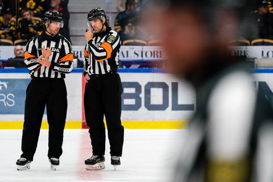 Domare Johan Magnusson och Mikael Sjöqvist