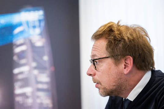 Malmö FFs pressansvarig Peter Sohlmér
