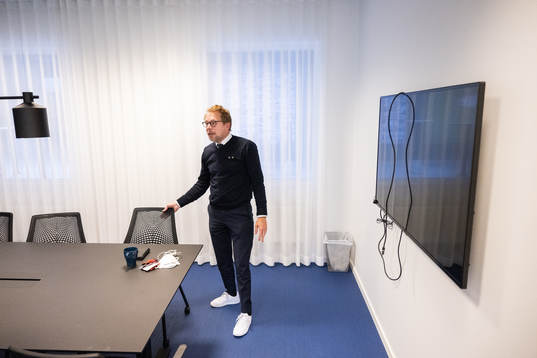 Malmö FFs pressansvarig Peter Sohlmér