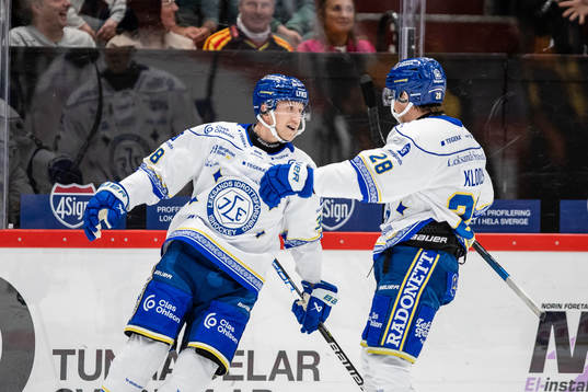 Leksands Olle Alsing jublar