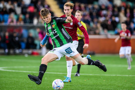 GAIS Axel Henriksson och Qvidings Adam Wästlund