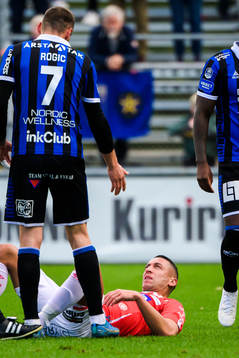 Sirius Filip Rogic och Degerfors Nikola Djurdjic