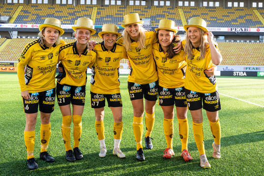 Elfsborgs Linda Westberg Carlsson, Tea Skoglund, Sara