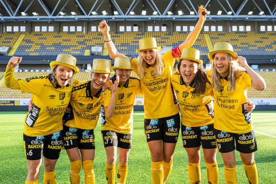 Elfsborgs Linda Westberg Carlsson, Tea Skoglund, Sara